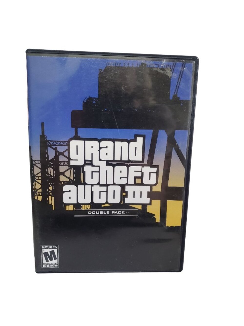 Grand Theft Auto III 3 PS2 PlayStation 2 Game Map Poster Manual Double Pack
